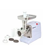 Omcan #12 Residential Meat Grinder with ABS Body and Aluminum Alloy Grinder Head, Gear-box Assembly and Meat Tray