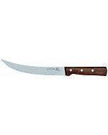 Omcan 21797 8" Breaking Knife with Rosewood Handle