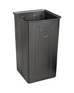 Black Trash Can Plastic Liner 36 Gallon - Compatible with 12000-736 and 16000-434 