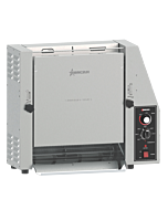 Omcan Stainless Steel Vertical Toaster with Double Slot (8.5" each) - 240V, 2400W