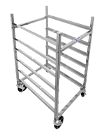 Omcan 6 Slides Bun Pan Rack - Stainless Steel