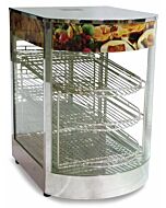 Omcan 14" Display Warmer with Curved Glass