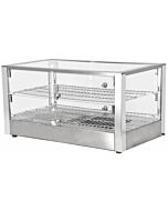 Omcan 28" Display Warmer with 2 Front and 2 Rear Doors