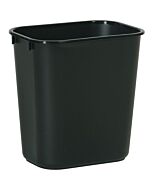 Rubbermaid RCP‐2956‐00‐BLA Wastebasket 28Qt Medium - Black