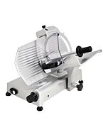 Trento 10" Belt Driven Medium Duty Manual Meat Slicer QC Safety Compatible 0.3HP - 120V/60/1