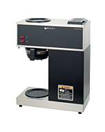 Bunn VPR Stainless Steel Coffee Brewer with Lower and Upper Warmer - 120V, 1575W