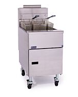 Pitco VF65 Economy Fryer Energy Star 65lb. Capacity Natural Gas - 95,000 BTU