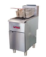 Ikon IGF-35/40 Fryer Floor Model 35-40 lb. Capacity Natural Gas or Liquid Propane - 90,000 BTU