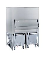 ITV SCD-1800 Ice Transport System - Double Cart - 1433 lbs Capacity
