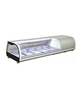 Zanduco Scratch and Dent Sushi Refrigerated Showcase Sushi 52 L/1.8 Cu Ft - 110V/60/1