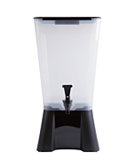 Omcan Single Rectangular Juice Dispenser - 18.9L