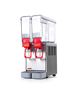 Ugolini Arctic Compact Countertop Double Bowl Juice Dispenser with 8L Capacity - 115V