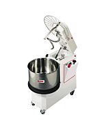 Omcan 46 qt Spiral Dough Mixer with Raising Head & Removable Bowl 208V/60hz/3ph