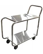Omcan Welded Stainless Steel Stock Cart