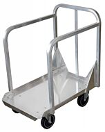 Omcan Aluminum Bun Pan Truck with 27″ x 17.5″ Rack