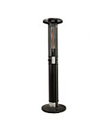 Omcan 55" Electrical Column Patio Heater with Powder Coated Frame and Base Cover, 120V, 1500 W