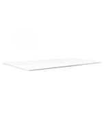 Zanduco 20" x 48" x 3/4" Poly Board for Poly Top Tables with Backsplash