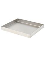 Omcan Stainless Steel Pan for Display  10"X15"X2" NSF