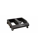 Omcan Double Polypropylene Dolly for Recycling Trash Container