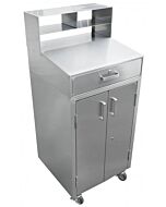 Omcan Stainless Steel Mobile Receiving Desk