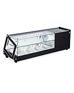 Omcan 45"/1.55 Cu. Ft. Capacity Sushi Showcase with Flat Glass