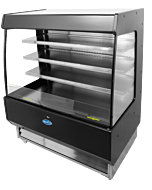 Zanduco 51" Grab-and-Go Open Refrigerated Floor Self-Serve Merchandiser with 770L Capacity - 110V, 1900W