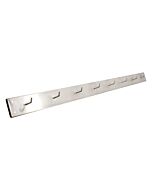 Omcan 8 Hooks Wall Mounted Stainless Steel Hook Rack 3" X 48"