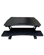 Omcan 35.43" x 23.23" Height-Adjustable Standing Desktop Desk