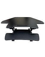 Omcan 43.3" x 23.6" Height-Adjustable Standing Desktop Desk