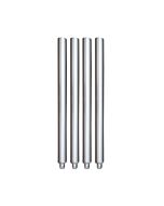 Omcan Stainless Steel Legs with Socket and Bullet Feet For Omcan Ice Bins