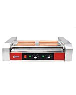 Omcan Hot Dog Roller with 5 Rollers - Without Sneeze Guard