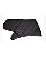 Omcan 13" Flame-Retardant Oven Mitts - Charcoal