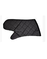 Omcan 15" Flame-Retardant Oven Mitts - Charcoal