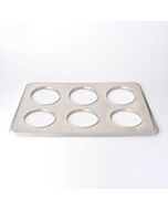 Omcan Adapter Plates For 6 X 2.5 Qt. Steam Table Insets