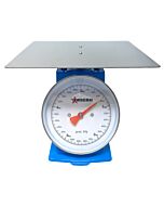Omcan Dial Spring Scale with Stainless Steel Plate - 5 kg Capacity