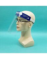Zanduco Disposable Face Shield, Transparent Full Face Cover- Head Mounted Splash Protector, Anti-Fog Protective Equipment, PPE