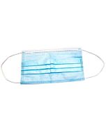 Omcan Disposable Face Mask , Safety, Anti Dust, with 3 Layers - 50/Pack