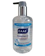 Zanduco Hand Sanitizer with 75% Alcohol 300 ml Clear Bottle with Pump