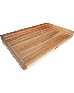 BK Resources MBT-7230 72" x 30" x 1-3/4" Hard Maple Bakers Top Table Replacement Top with Oil Finish