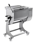 Omcan Heavy-Duty Stainless Steel Meat Mixer - 50kg Capacity - USA
