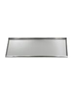 Zanduco 63" Stainless Steel Slanted Rack Shelf