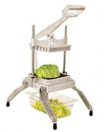 Omcan Countertop Lettuce and Vegetables Chopper with 3/4" x 3/4" Scalloped Blades - NSF