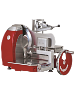 Omas 14.5″ Volano Gear Driven Medium to Heavy Duty Automatic Meat Slicer Standard Flywheel 1HP - 120V/60/1