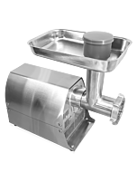Omcan #8 Economic Light-Duty Stainless Steel Meat Grinder - 0.4 HP