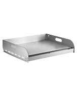 Omcan Griddle Plate Top 30 Inch 1/2" Thickness with 304 Side Splash 2.0 Mm For #17000-156 Outdoor Bbq Grill