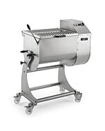 Trento Heavy-Duty 176 lb/80 kg Electric Meat Mixer with 2 Mixing Arms 0.75 Hp - 220V/60/1 (1100W)