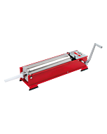 Trento 22lb. Manual Sausage Stuffer with 2-Speed Horizontal Direct Drive - Red