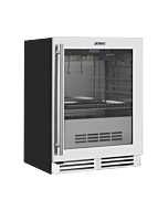 Aurora Single Glass Door Dry Aging Cabinet with 98L Capacity - 120V, 70W