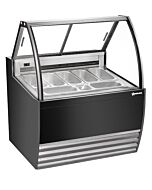 Omcan 41.3" Gelato Display Showcase - Black