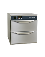 Alto-Shaam 500-2DN Halo Heat Narrow Warming Drawer 36 lbs Capacity - 2 Drawers